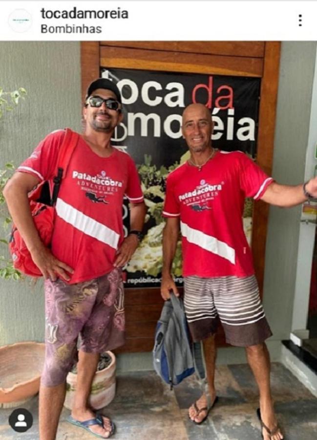 Hostel Toca Da Moreia Bombinhas Exterior foto